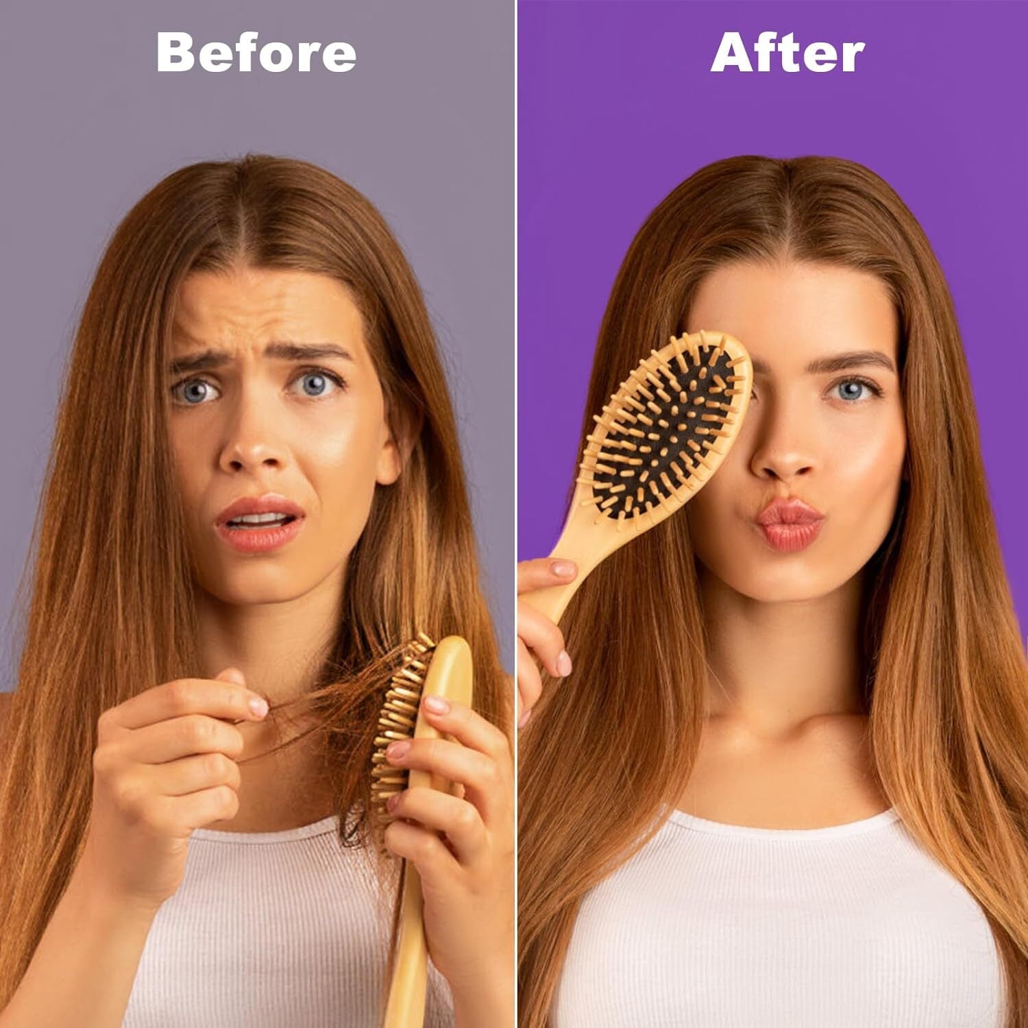 Hair Growth Shampoo and Conditioner Set with Rosemary Biotin Argan and Cas