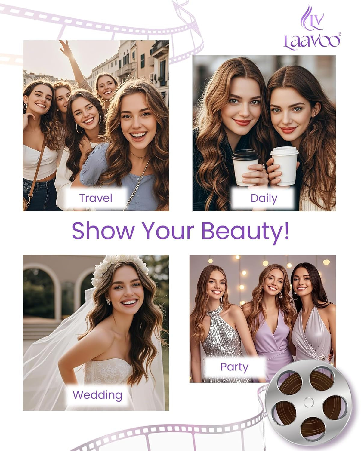 Tape in Extensions Balayage Blonde Human Hair Tape in Hair Extensions Light Brown to Ash Blonde Mix Platinum Blonde Hair Extensions Tape on Real Human Hair 18Inch 50G 20Pcs